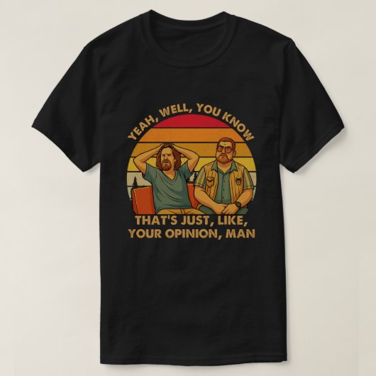 Your Opinion, Man T-shirt (Design voorkant)