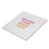 Your Own Image Photo Blank Tegeltje (Zijkant)