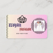 Your own logo stylish visitekaartje (Voorkant)