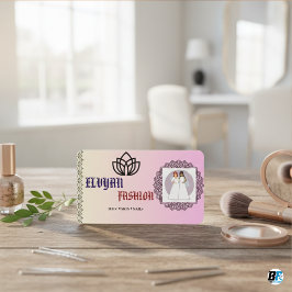 Your own logo stylish visitekaartje