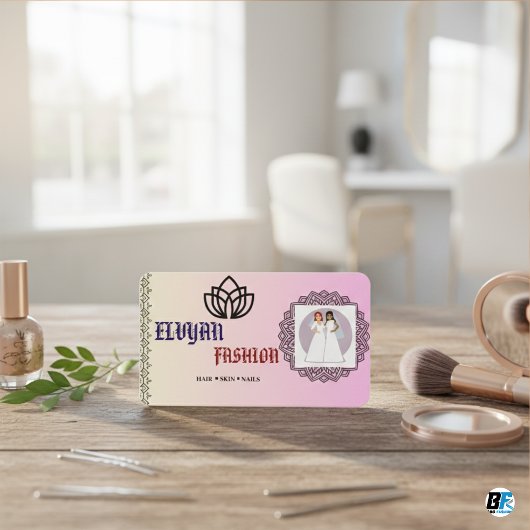 Your own logo stylish visitekaartje