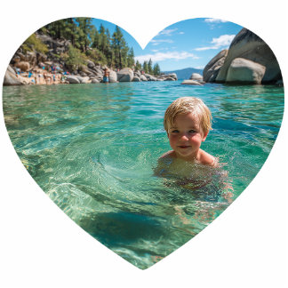 Your Own Personalized Heart Shaped Photo Magnet Fotobeeldje Magneet