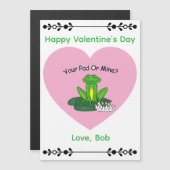 Your Pad or Mine? Magnetic Card Magnetische Uitnodiging (Voorkant / Achterkant)