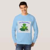 Your Pad or Mine - Men's Baby Blue Long Sleeve T-shirt (Voorkant volledig)