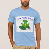 Your Pad or Mine - Men's Baby Blue T-shirt (Voorkant)