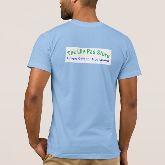 Your Pad or Mine - Men's Baby Blue T-shirt (Achterkant)