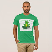 Your Pad or Mine - Men's Bright Green T-shirt (Voorkant volledig)