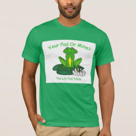 Your Pad or Mine - Men's Bright Green T-shirt