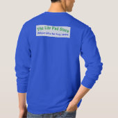 Your Pad or Mine - Men's Royal Blue Long Sleeve T-shirt (Achterkant)