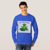 Your Pad or Mine - Men's Royal Blue Long Sleeve T-shirt (Voorkant volledig)