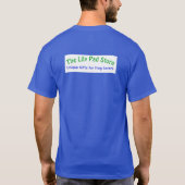 Your Pad or Mine - Men's Royal Blue T-shirt (Achterkant)