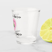 Your Pad or Mine? Valentine's Day Shot glass Glas (Rechts)