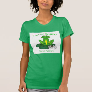 Your Pad or Mine - Women's Bright Green T-shirt