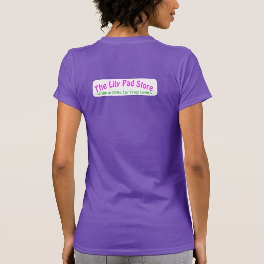 Your Pad or Mine Women's Purple T-shirt (Achterkant)