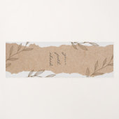 Your path ahead on a brown and white yogamat (Voorkant (horizontaal))