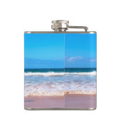 Your Pet Photo Flask Personalized Text Heupfles (Achterkant)