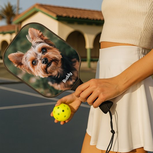 Your Pet with Name Pickleball Paddle