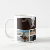 Your Photo collage template personalized Koffiemok (Links)