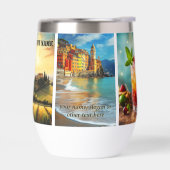 Your Photo Travel Logo Business Insulated Tumbler (Links)