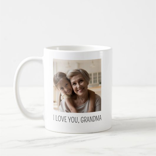 Your picture with your grandparents koffiemok (Links)
