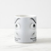 Your Plan? Add Name Message, Expressive Face Koffiemok (Center)