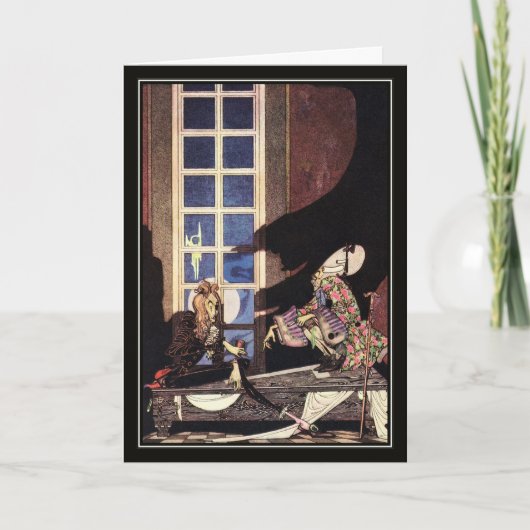 Your Soul beroemd gemaakt door Kay Nielsen Hallowe Kaart (Voorkant)