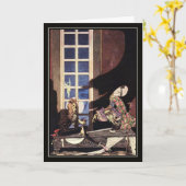 Your Soul beroemd gemaakt door Kay Nielsen Hallowe Kaart (Gele Bloem)