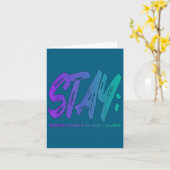 Your Story Is Not Over Stay Suicide Prevention Awa Kaart (Gele Bloem)