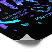 Your Story Is Not Over Stay Suicide Prevention Awa Poster (Hoek)