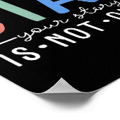 Your Story Is Not Over Stay Suicide Prevention Awa Poster (Hoek)