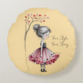 Your Style, Your Story. Rond Kussen