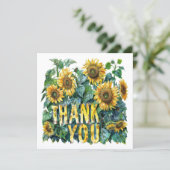 Your support meant the world to me. Thank You Card Bedankkaart (Staand voorkant)