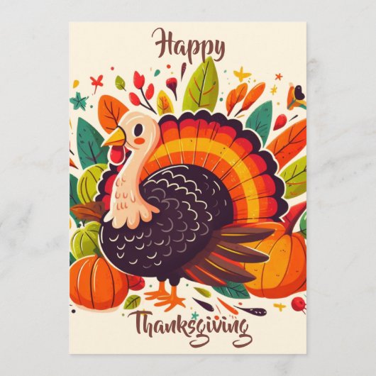 YOUR THANKSGIVING DINNER WITH A CUSTOMIZED MENU  (Achterkant)