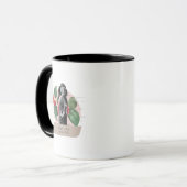 "Your time is sacred" mug Mok (Voorkant links)