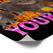 Your Toes Funny Cat Meme Bootleg Graphic Men Women Poster (Hoek)
