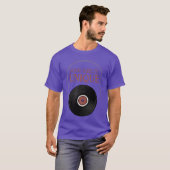 Your Vibe Is Unique LP Vinyl retro 70s gift T-shirt (Voorkant volledig)