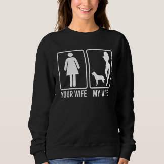 Your Wife My Wife  For Husband Rottweiler Dog Dad Trui