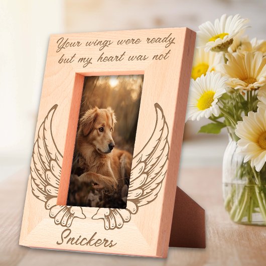 Your Wings Were Ready Memorial Gegraveerde Lijstjes
