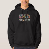 Your Words Matter Speech Therapy Language Patholog Hoodie (Voorkant)