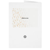 Your Words on Hand Made Paper met William Morris (Achterkant)