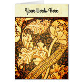 Your Words on Hand Made Paper met William Morris (Voorkant)
