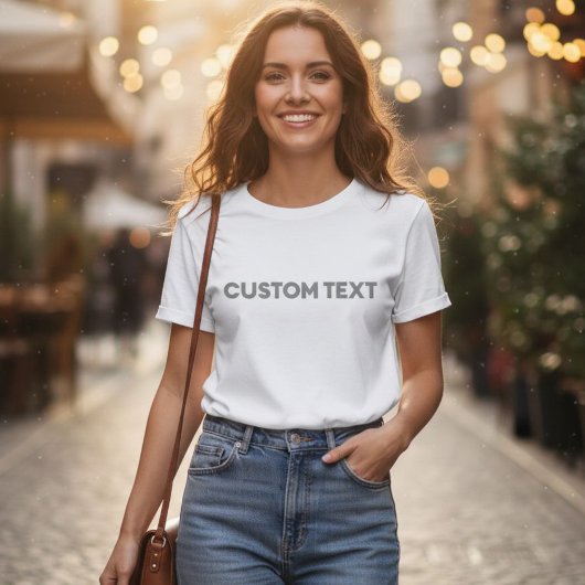 Your words, your TSHIRT, Unique text TSHIRT