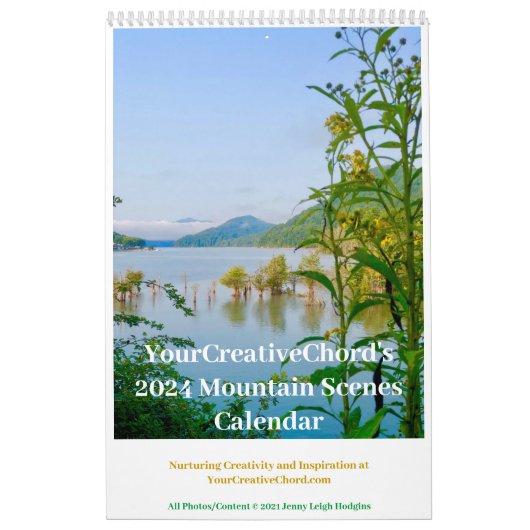 YourCreativeChord bergscènes 2024 kalender (Hoes)