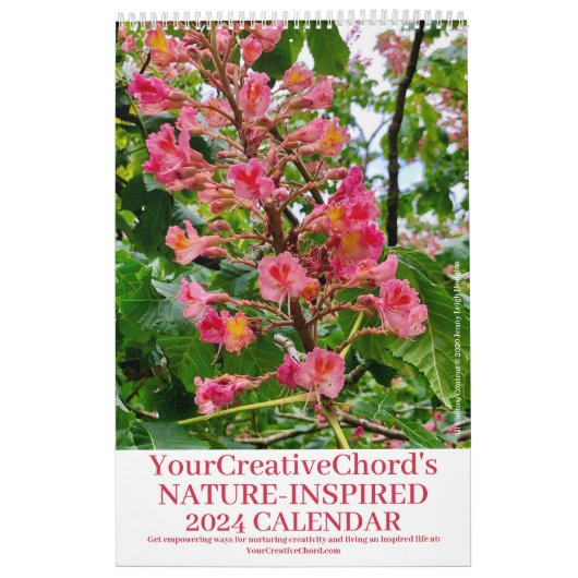 YourCreativeChord Bloemen 2024 Kalender (Hoes)