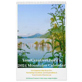 YourCreativeChord Mountains 2024 Kalender