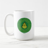 You're a Mean One Mister Grinch Badge Koffiemok (Links)