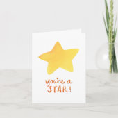 You're A Star Card Kaart (Voorkant)