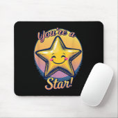 You're A Star Compliment Day Motivational Design  Muismat (Met muis)