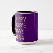 "You're a Superstar" Boss's Day Coffee / Tea Mok (Voorkant links)