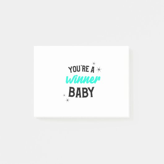 You're a Winner Baby Post-it® Notes (Voorkant)